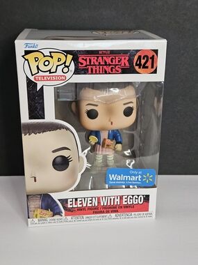 Funko Pop! Eleven with Eggo #421 - Walmart Exclusive - Stranger Things